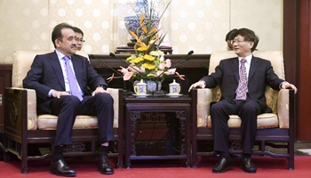 Head of CPC Political and Legal Affairs Commission meets NSC chairman of Kazakhstan