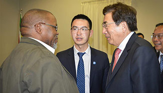 Guo Jinlong meets African National Congress secretary general