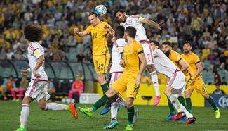 Australia beats UAE 2-0 at 2018 FIFA World Cup Russia qualification match