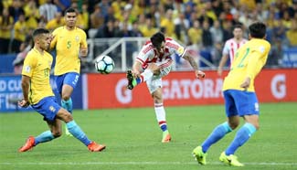 Brazil beats Paraguay 3-0 at 2018 FIFA World Cup qualifiers round