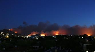 新西蘭一城市因山火進入緊急狀態