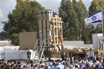 “大衛彈弓”導彈攔截係統在以色列投入運作