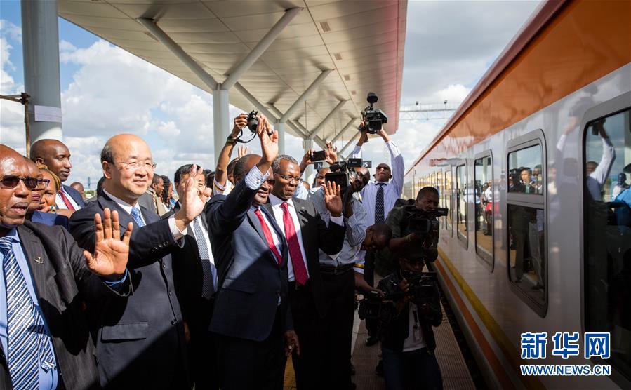 （國際）（1）“中國造”蒙內鐵路在肯尼亞增開列車