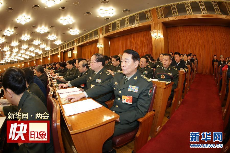 （兩會·人大閉幕）（18）十二屆全國人大三次會議在北京閉幕