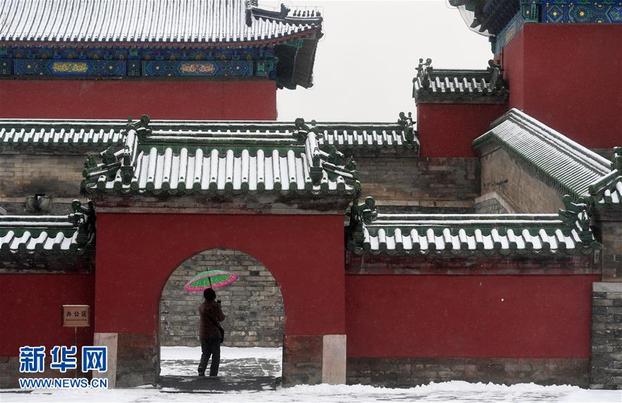 （環境）（27）北京迎來降雪天氣