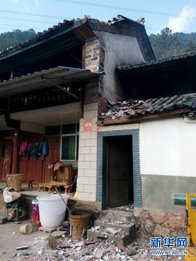 （突發事件）（2）雲南漾濞地震：暫無人員傷亡 房屋受損情況正在核實中 