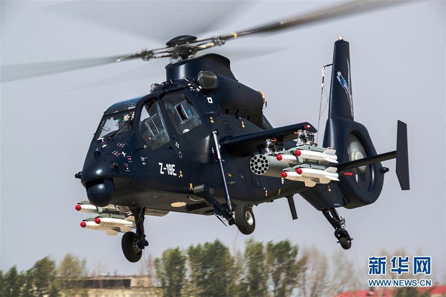 （科技）（2）我國自主研制出口型武裝直升機直-19E在哈爾濱成功首飛