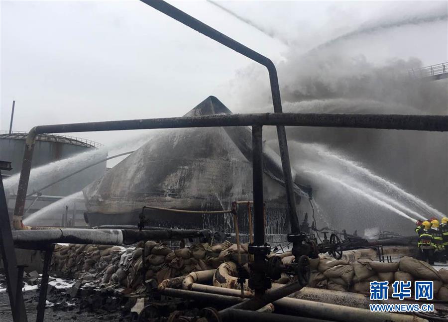 （突發事件）（3）山東臨沂一化工企業發生爆炸事故造成8人死亡 明火已被撲滅
