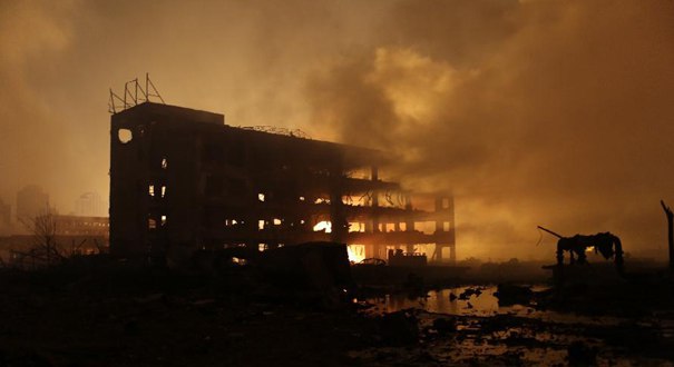 天津危險品倉庫爆炸事故已造成50人死亡