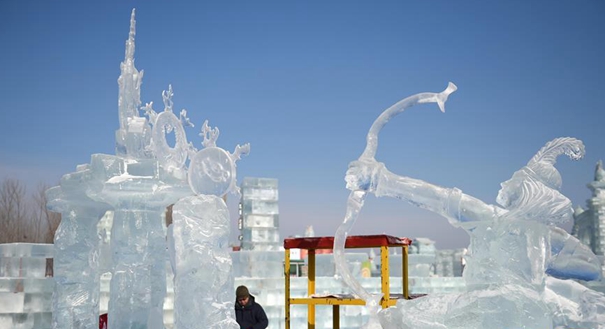 哈爾濱國際組合冰雕比賽落幕