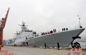 組圖：中國海軍“深圳艦”向公眾開放