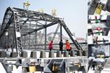 蘭州：百年黃河鐵橋頻遭鎖“劫”