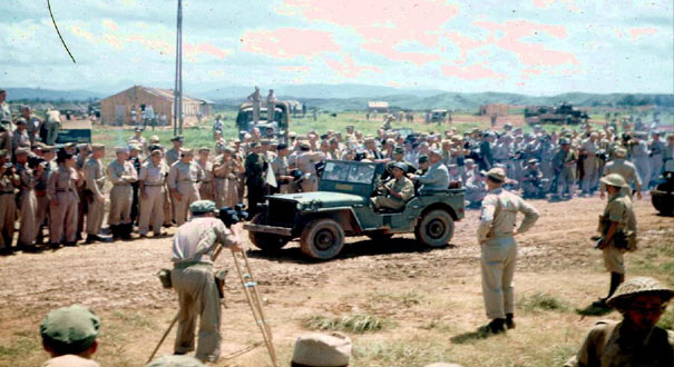 見證日本芷江投降的多張彩色照片首次公布