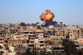 敘利亞南部城市德拉發生爆炸