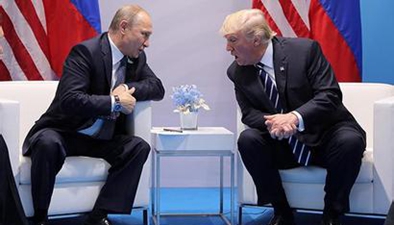 漢堡：特朗普與普京舉行首次會晤