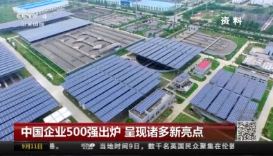 中國企業500強出爐 呈現諸多新亮點