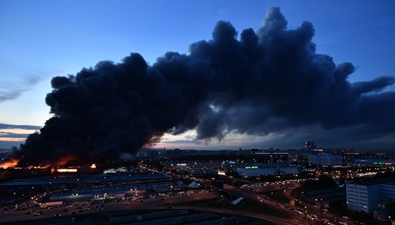 俄羅斯：建材城起火 三千人疏散