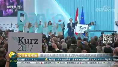 奧地利大選結果揭曉 31歲外長或成歐洲最年輕總理