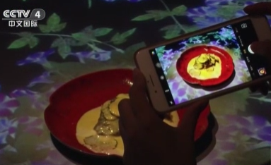 日本光影技術餐廳 上演視覺盛宴