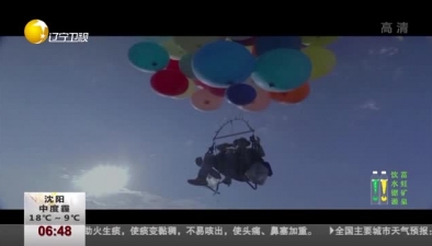 “飛屋環遊記”：英探險家乘氦氣球飛行2小時
