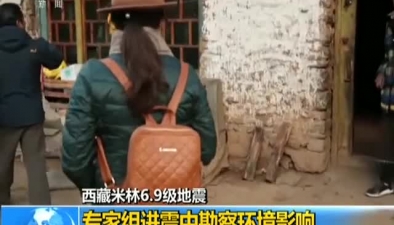 西藏米林6.9級地震：專家組進震中勘察環境影響