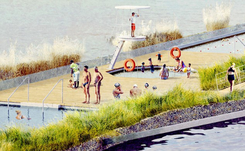 泰晤士河中擬建露天泳池：嬉水觀景二者兼得