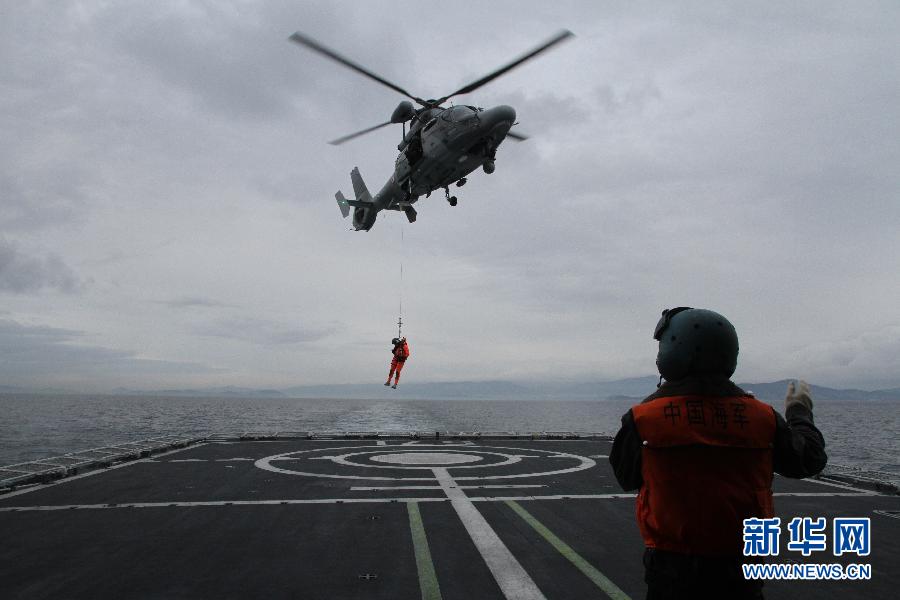（國際）（2）中國海軍第十八批護航編隊與法國海軍聯合演練