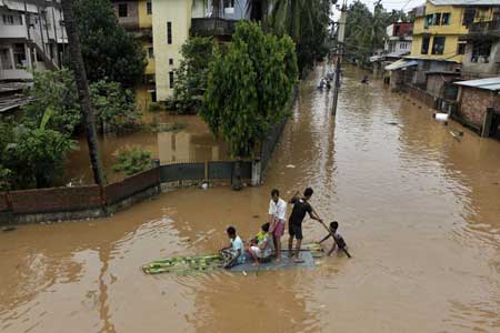 研究：印度、孟加拉、中國易遭洪災