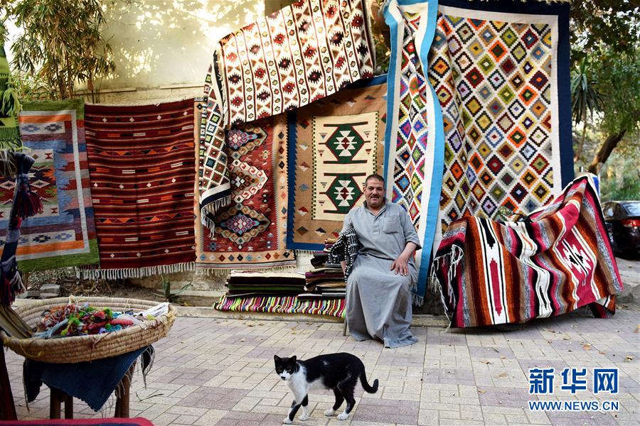（國際）（1）開羅街頭的手工地毯商店