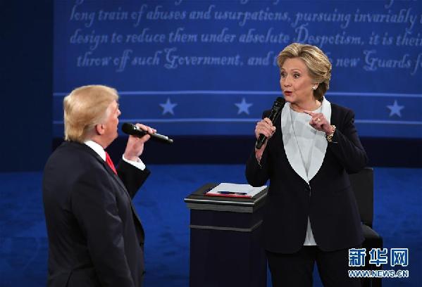（國際）（4）美國總統候選人進行第二場電視辯論 
