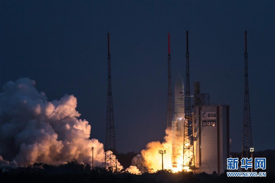 （外代一線）（2）歐洲阿麗亞娜火箭成功發射兩顆通信衛星
