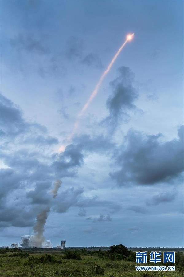 （外代一線）（5）歐洲阿麗亞娜火箭成功發射兩顆通信衛星