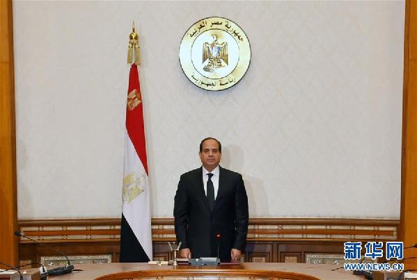 （外代一線）（1）埃及總統塞西宣布埃及將進入緊急狀態