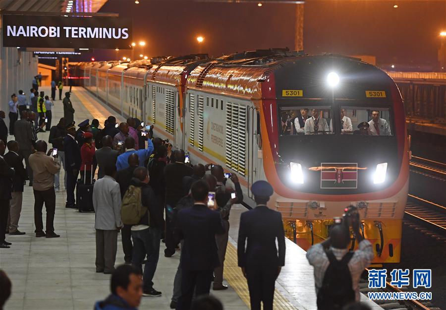 （國際）（1）蒙內鐵路通車 “中國制造”開啟東非鐵路新裏程