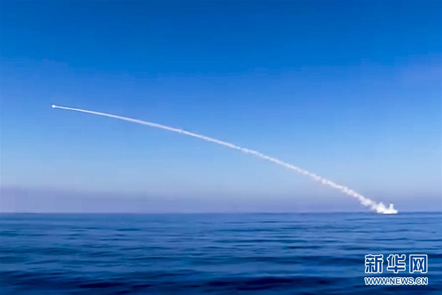 （外代一線）（1）俄戰艦發射巡航導彈打擊“伊斯蘭國”目標