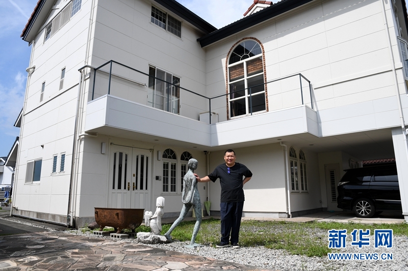 从沂蒙山到富士山的旅日中国画家王传峰 新华网