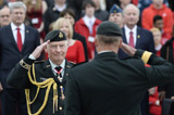 加拿大舉行國家榮譽節閱兵儀式