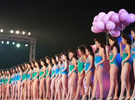 泰國舉行清邁小姐選美大賽 佳麗泳裝秀奪眼球