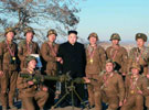金正恩指導朝鮮人民軍前線軍團射擊大賽