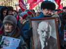 俄羅斯民眾紅場遊行 紀念列寧逝世91周年