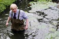 倫敦市長穿襯衫係領帶下水種睡蓮