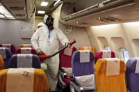 泰國航空公司加強客艙清潔消毒 進行MERS防疫