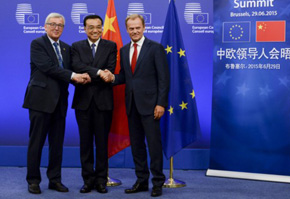李克強出席第十七次中國歐盟領導人會晤時強調開拓中歐關係新局面