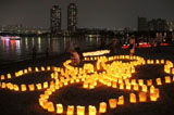 東京臺場舉行“海燈節”慶祝海之日（高清組圖）