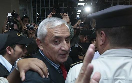 瓜地馬拉前總統被捕待審