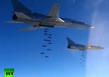 俄軍對IS展開第二輪大規模空襲 彈如雨下(組圖)
