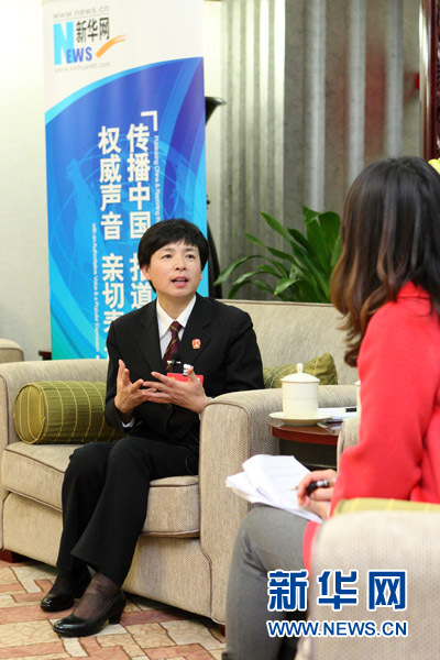 专访十八大代表、北京市海淀区法院副院长宋鱼