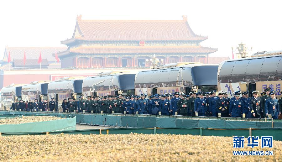 （两会&middot;人大开幕）（14）代表抵达