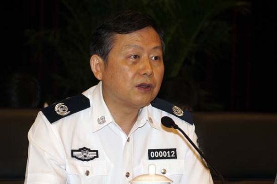 公安部副部长黄明。资料图 