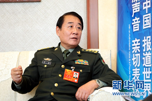 全国人大代表、总后勤部政委刘源:军队要听
